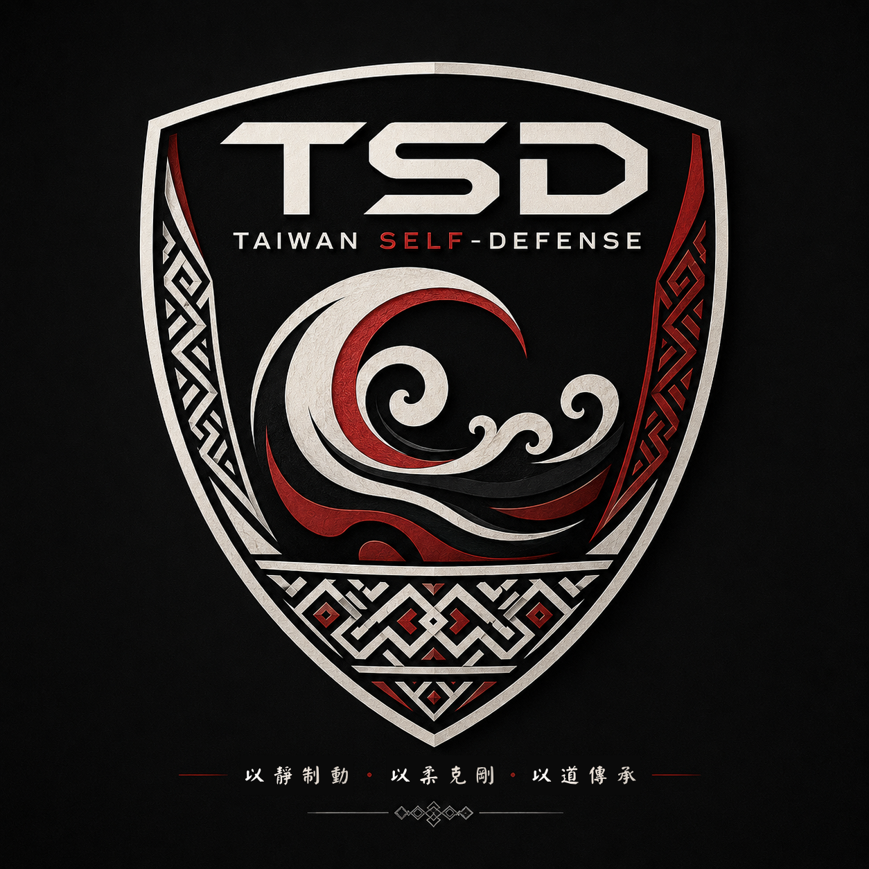 T.S.D新版盾形標誌